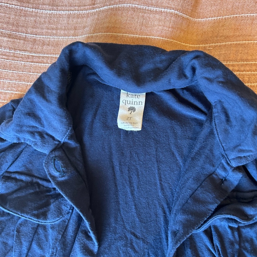 Kate Quinn Navy Outerwear